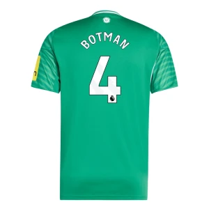 Newcastle United Fußballtrikot 2025-26 Botman #4 Auswärtstrikot Herren