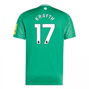 Newcastle United Fußballtrikot 2025-26 Krafth #17 Auswärtstrikot Herren