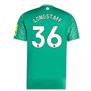 Newcastle United Fußballtrikot 2025-26 Longstaff #36 Auswärtstrikot Herren
