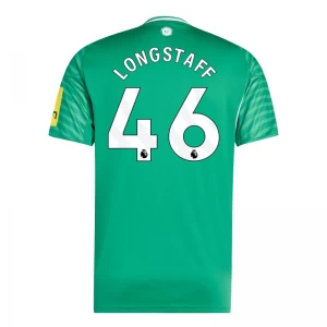 Newcastle United Fußballtrikot 2025-26 Longstaff #46 Auswärtstrikot Herren