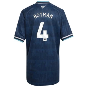 Newcastle United Fußballtrikot 2026-27 Botman #4 Auswärtstrikot Herren