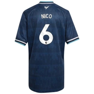 Newcastle United Fußballtrikot 2026-27 Nico #6 Auswärtstrikot Herren