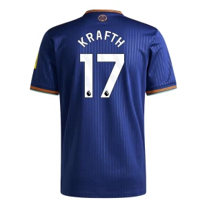 Newcastle United Fußballtrikot Krafth #17 2025-26 Ausweichtrikot Herren