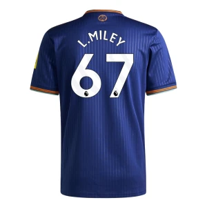 Newcastle United Fußballtrikot L. Miley #67 2025-26 Ausweichtrikot Herren