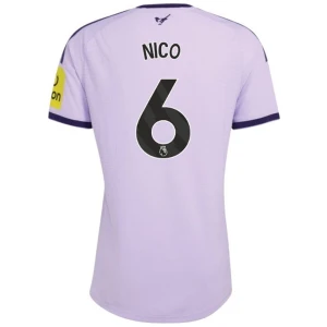 Newcastle United Fußballtrikot Nico #6 2026-27 Ausweichtrikot Herren