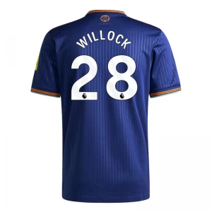 Newcastle United Fußballtrikot Willock #28 2025-26 Ausweichtrikot Herren