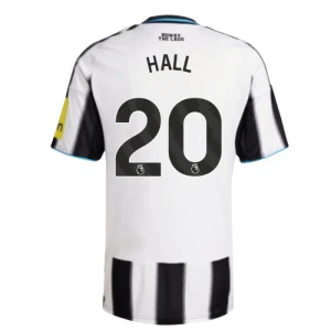 Newcastle United Hall #20 Fußballtrikot 2025-26 Heimtrikot Herren