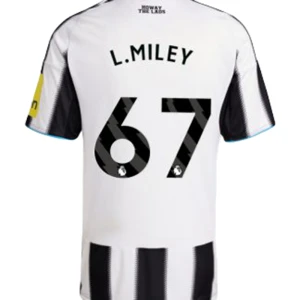 Newcastle United L. Miley #67 Fußballtrikot 2025-26 Heimtrikot Herren