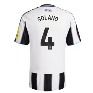Newcastle United Solano #4 Fußballtrikot 2025-26 Heimtrikot Herren