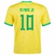 Neymar Jr #10 Brasilien Fußballtrikots WM 2022 Heimtrikot Herren