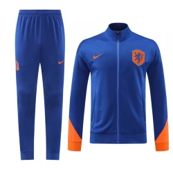 Niederlande Trainingsanzüge Jacke 2024 Blau