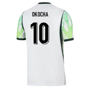 Nigeria Fußballtrikot 2026 Okocha #10 Auswärtstrikot Herren