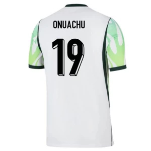 Nigeria Fußballtrikot 2026 Onuachu #19 Auswärtstrikot Herren