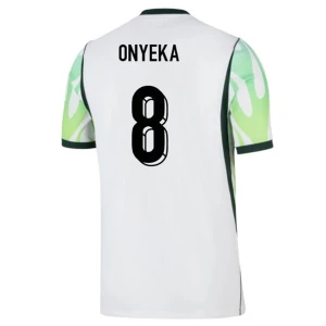 Nigeria Fußballtrikot 2026 Onyeka #8 Auswärtstrikot Herren