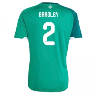 Nordirland Bradley #2 Fußballtrikot 2026 Heimtrikot Herren