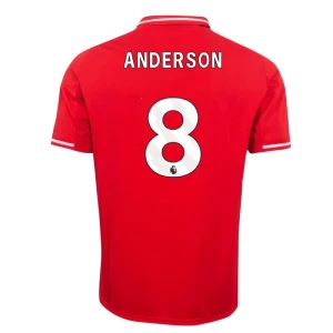 Nottingham Forest FC Anderson #8 Fußballtrikot 2025-26 Heimtrikot Herren