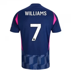 Nottingham Forest FC Fußballtrikot 2024-25 Williams #7 Auswärtstrikot Herren