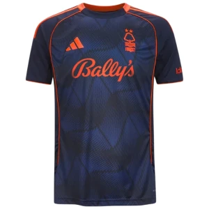 Nottingham Forest FC Fußballtrikot Douglas Luiz #12 2025-26 Ausweichtrikot Herren