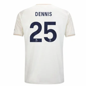 Nottingham Forest FC Fußballtrikot 2025-26 Dennis #25 Auswärtstrikot Herren