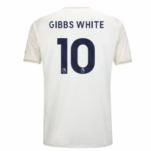 Nottingham Forest FC Fußballtrikot 2025-26 Gibbs White #10 Auswärtstrikot Herren
