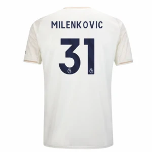Nottingham Forest FC Fußballtrikot 2025-26 Milenkovic #31 Auswärtstrikot Herren