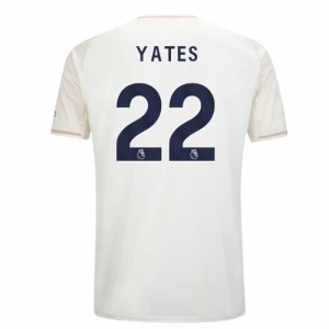 Nottingham Forest FC Fußballtrikot 2025-26 Yates #22 Auswärtstrikot Herren