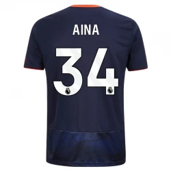 Nottingham Forest FC Fußballtrikot Aina #34 2025-26 Ausweichtrikot Herren