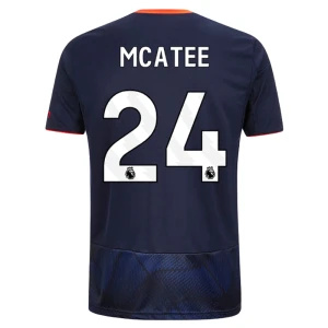 Nottingham Forest FC Fußballtrikot Mcatee #24 2025-26 Ausweichtrikot Herren