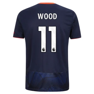 Nottingham Forest FC Fußballtrikot Wood #11 2025-26 Ausweichtrikot Herren