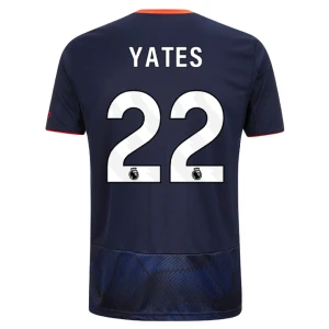 Nottingham Forest FC Fußballtrikot Yates #22 2025-26 Ausweichtrikot Herren