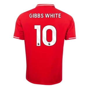 Nottingham Forest FC Gibbs White #10 Fußballtrikot 2025-26 Heimtrikot Herren