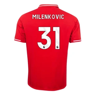 Nottingham Forest FC Milenkovic #31 Fußballtrikot 2025-26 Heimtrikot Herren