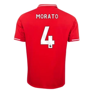 Nottingham Forest FC Morato #4 Fußballtrikot 2025-26 Heimtrikot Herren
