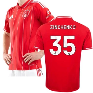 Nottingham Forest FC Zinchenko #35 Fußballtrikot 2025-26 Heimtrikot Herren