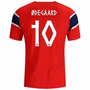 Odegaard #10 Norwegen Fußballtrikot WM 2026 Heimtrikot Herren