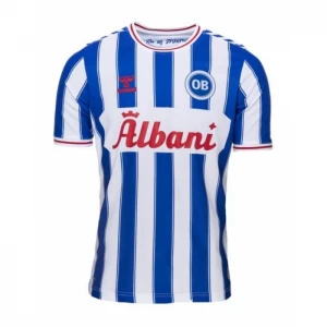Odense Boldklub Fußballtrikot 2023-24 Heimtrikot Herren