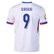 Olivier Giroud #9 Frankreich Fußballtrikots EM 2024 Auswärtstrikot Herren