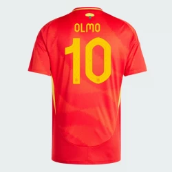 Olmo #10 Spanien Fußballtrikots EM 2024 Heimtrikot Herren