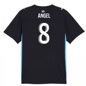 Olympique de Marseille Fußballtrikot 2025-26 Angel #8 Auswärtstrikot Herren