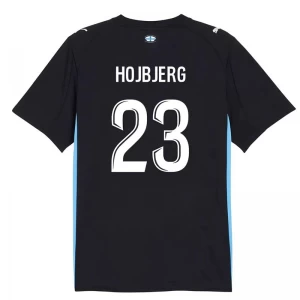 Olympique de Marseille Fußballtrikot 2025-26 Hojbjerg #23 Auswärtstrikot Herren