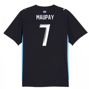 Olympique de Marseille Fußballtrikot 2025-26 Maupay #7 Auswärtstrikot Herren