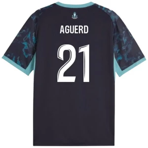 Olympique de Marseille Fußballtrikot 2026-27 Aguerd #21 Auswärtstrikot Herren