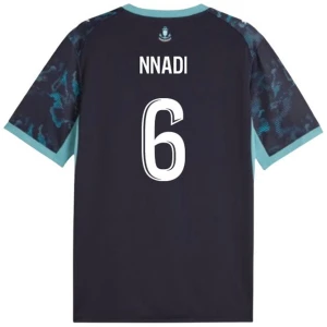 Olympique de Marseille Fußballtrikot 2026-27 Nnadi #6 Auswärtstrikot Herren