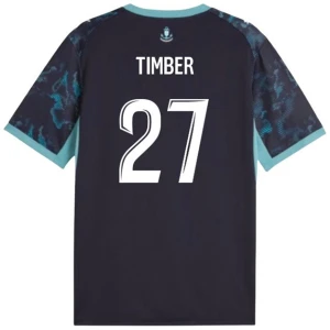 Olympique de Marseille Fußballtrikot 2026-27 Timber #27 Auswärtstrikot Herren