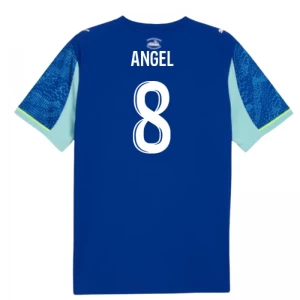 Olympique de Marseille Fußballtrikot Angel #8 2025-26 Ausweichtrikot Herren