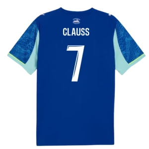 Olympique de Marseille Fußballtrikot Clauss #7 2025-26 Ausweichtrikot Herren