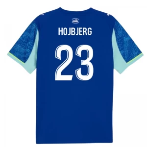 Olympique de Marseille Fußballtrikot Hojbjerg #23 2025-26 Ausweichtrikot Herren