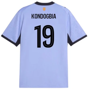 Olympique de Marseille Fußballtrikot Kondogbia #19 2026-27 Ausweichtrikot Herren