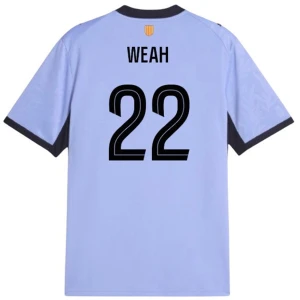 Olympique de Marseille Fußballtrikot Weah #22 2026-27 Ausweichtrikot Herren