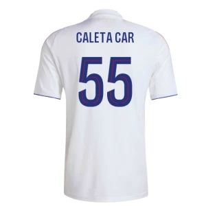 Olympique Lyonnais Caleta Car #55 Fußballtrikot 2025-26 Heimtrikot Herren
